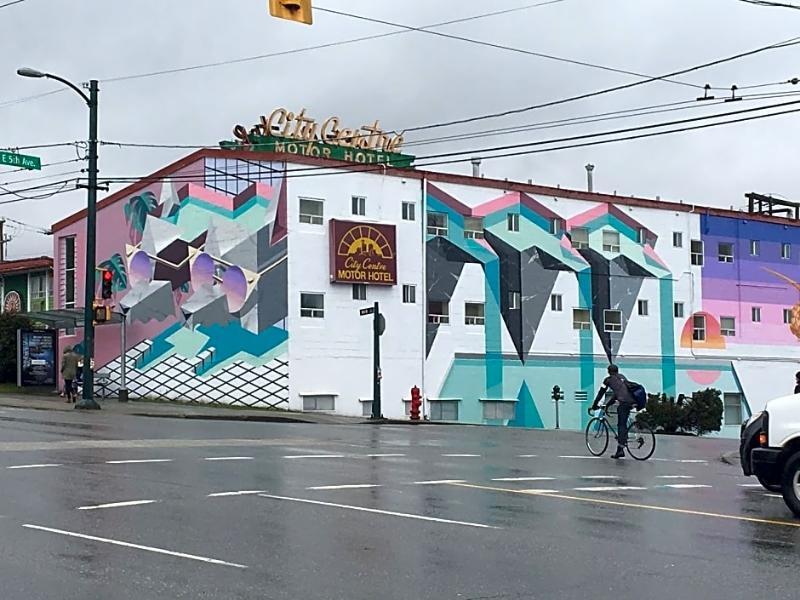 City Centre Motel Vancouver Exterior foto